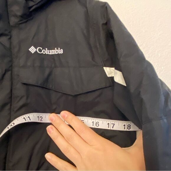 Columbia Omni tech heat interchange outgrow waterproof hooded jacket shell M - Picture 8 of 12